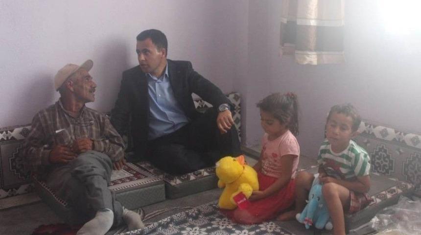 Kaymakam Uzan&rsquo;dan Yaşlı Ve Hasta Ziyaret