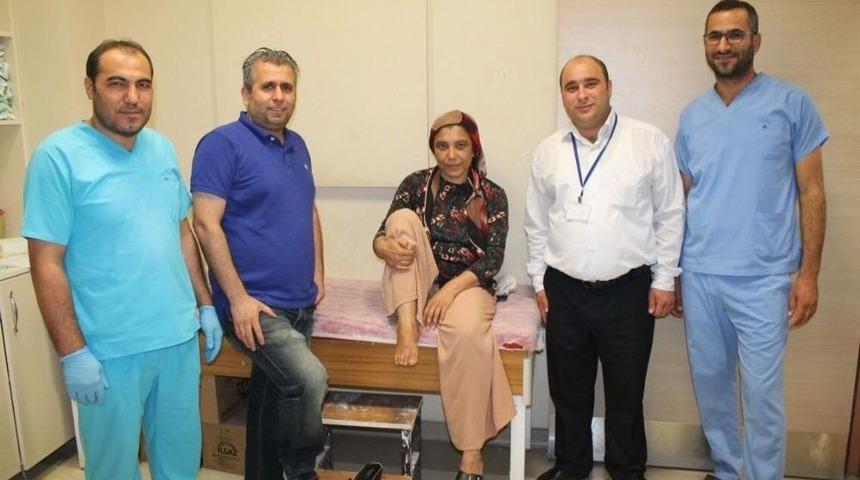 Adıyaman&rsquo;da İlk Kez Posterior Ayak Bileği Artroskopisi Ameliyatı Yapıldı