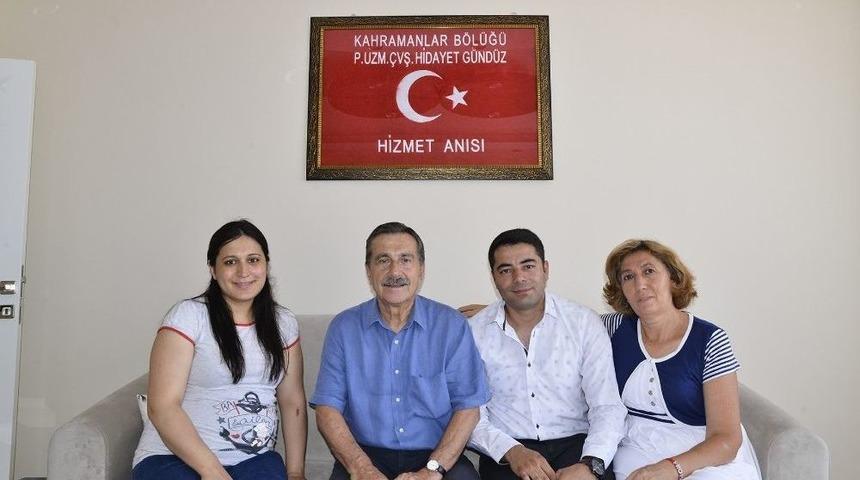 Başkan Ata&ccedil;&rsquo;tan Gazi G&uuml;nd&uuml;z&rsquo;e Ziyaret