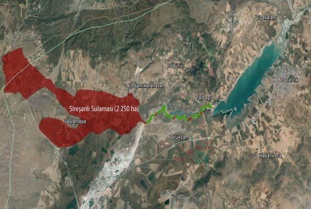 Kahramanmaraş’ta 22 Bin 500 Dekar Zirai Arazi Suya Kavuşacak