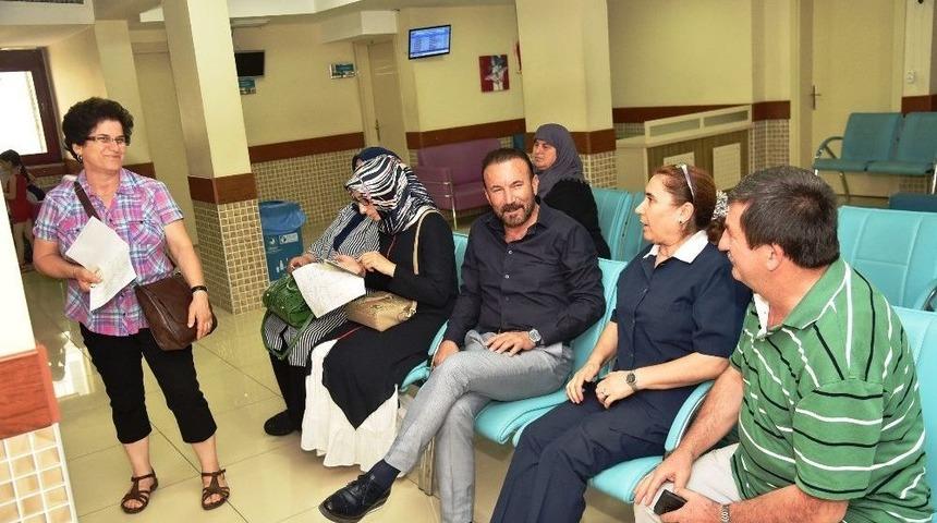 Doktor Başkandan Hastane Ziyareti