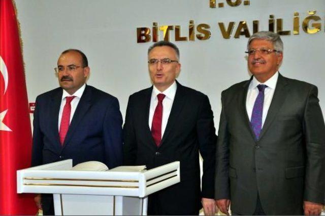 Maliye Bakanı Naci Ağbal Bitlis’Te