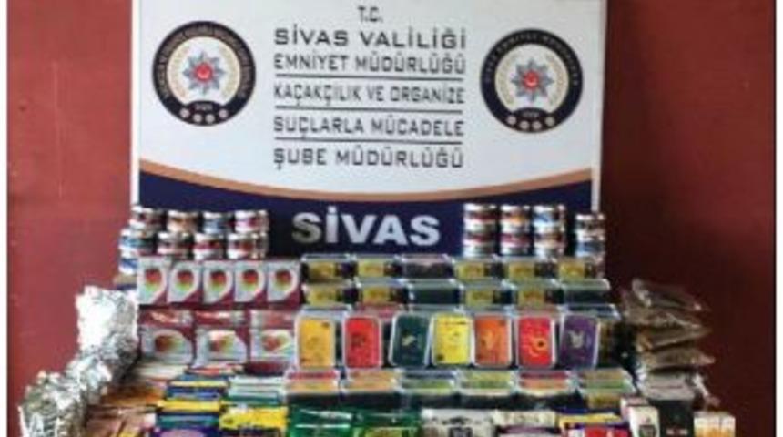 Sivas'ta Ka&ccedil;ak T&uuml;t&uuml;n Operasyonu