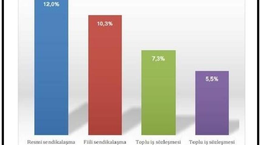 Disk-Ar: Kayıt Dışıyla Birlikte Sendikalaşma Oranı Y&uuml;zde 10.3'te Kalıyor