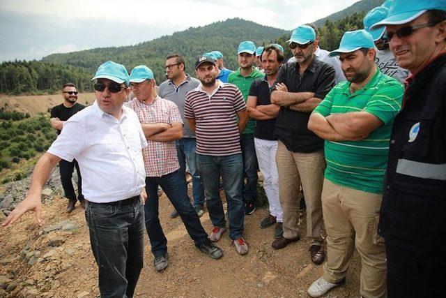 Akçay Baraj Projesi’nin Ziyaretçileri, Saski Mühendisleri Oldu