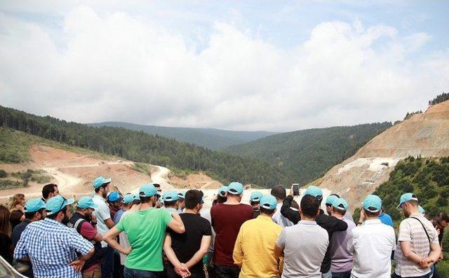 Akçay Baraj Projesi’nin Ziyaretçileri, Saski Mühendisleri Oldu