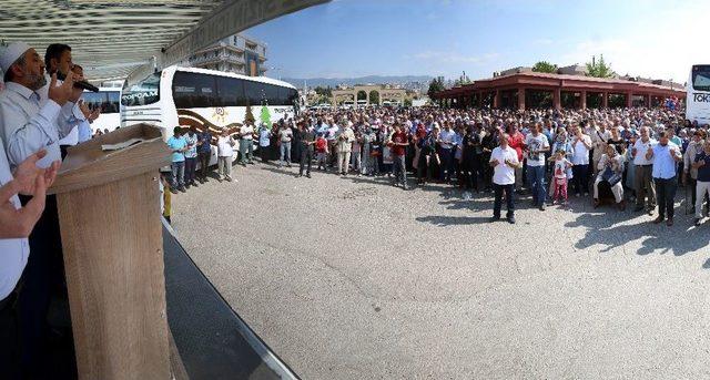 Tokat’ta İlk Hac Kafilesi Kutsal Topraklara Uğurlandı