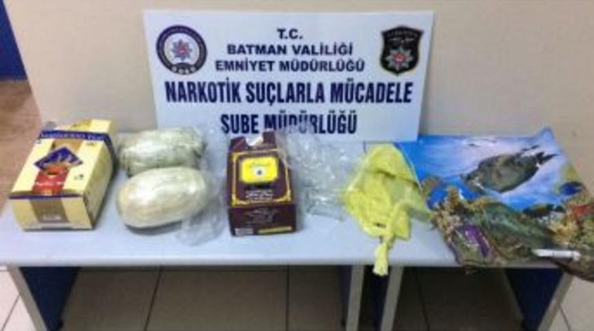 Batman&rsquo;da 2 Kilo 60 Gram Esrar Ele Ge&ccedil;irildi