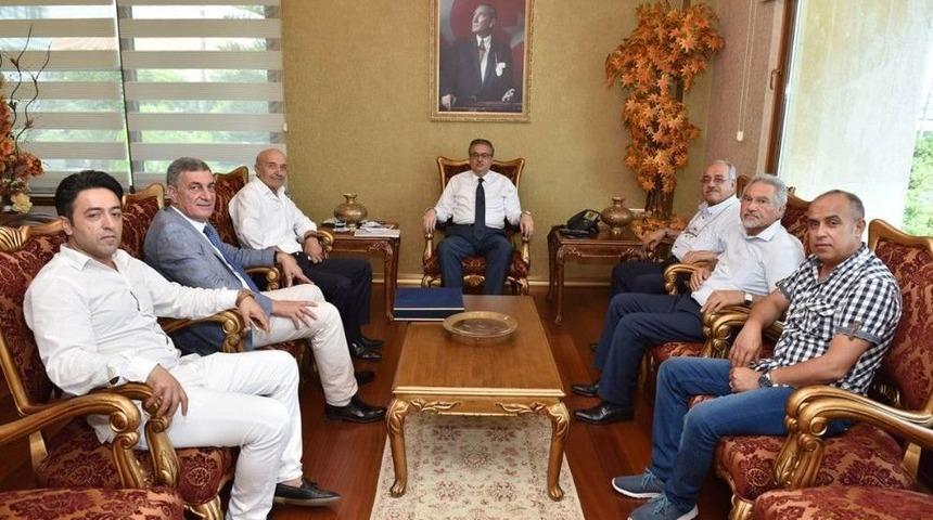 Vali Su&rsquo;ya Hayırlı Olsun Ziyaretleri S&uuml;r&uuml;yor