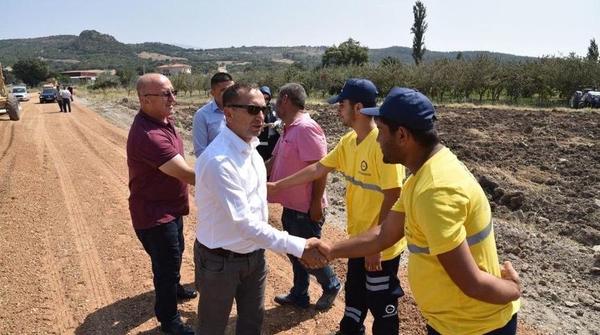 Soma’nın 16 Mahallesine Asfalt Müjdesi