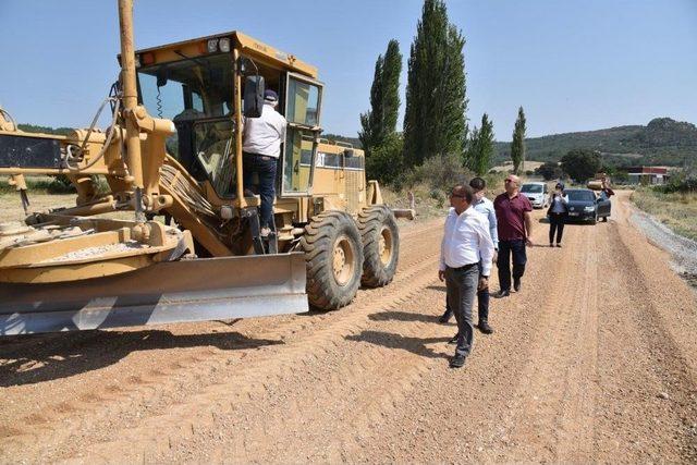 Soma’nın 16 Mahallesine Asfalt Müjdesi