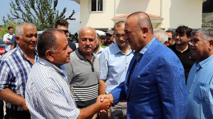 Dışişleri Bakanı Antalya&rsquo;da Taziye Ziyaretinde Bulundu