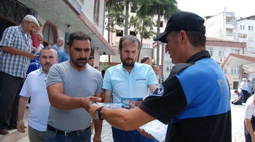 Fatsa’da Silaha Hayır Broşürü Dağıtıldı