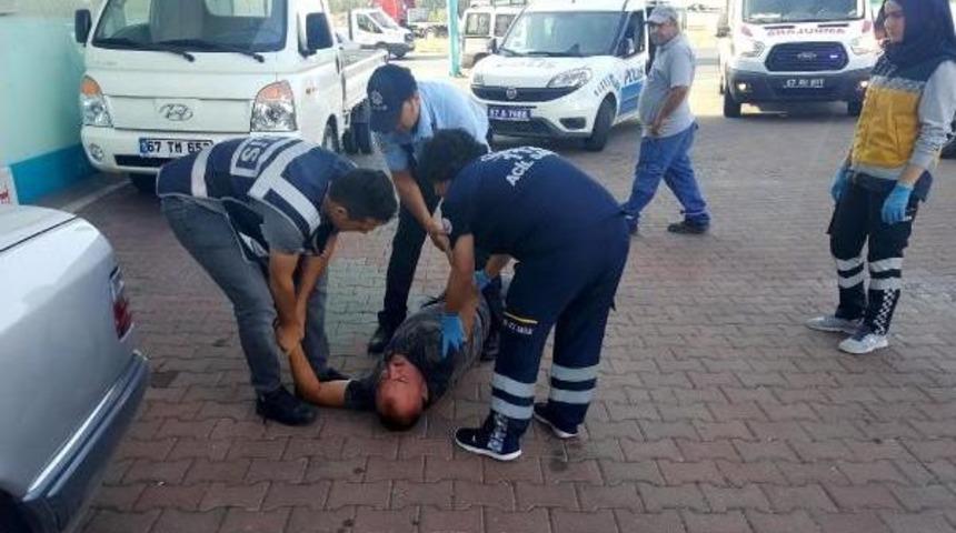 Sedyeye Bağlanarak Hastaneye Kaldırıldı