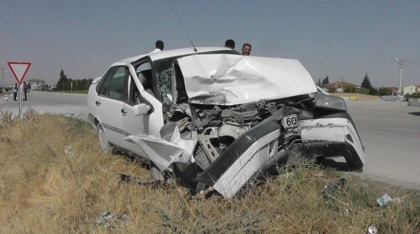 Kulu&rsquo;da Trafik Kazası: 3 Yaralı