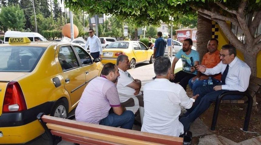 Vali Su&rsquo;dan Taksicilere S&uuml;rpriz Ziyaret