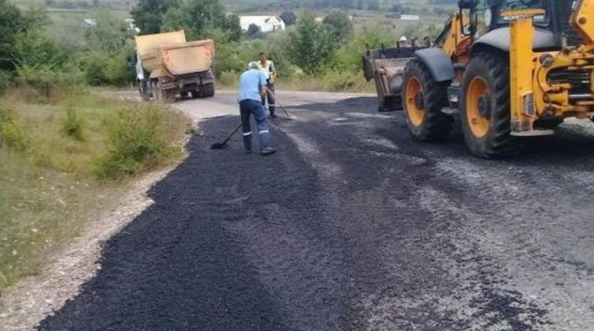 K&ouml;rfez&rsquo;de Asfalt Seferberliği S&uuml;r&uuml;yor
