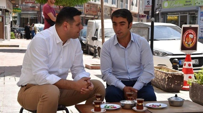 Başkan Vekili &Ouml;zt&uuml;rk&rsquo;ten Esnaf Ziyareti