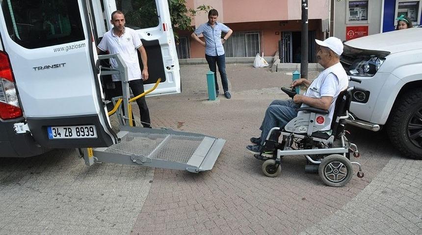 Gaziosmanpaşa&rsquo;da Engelli Vatandaşlara &Uuml;cretsiz Hizmet