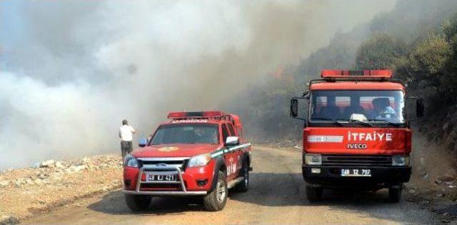 Bodrum'da Çöplük Yangını