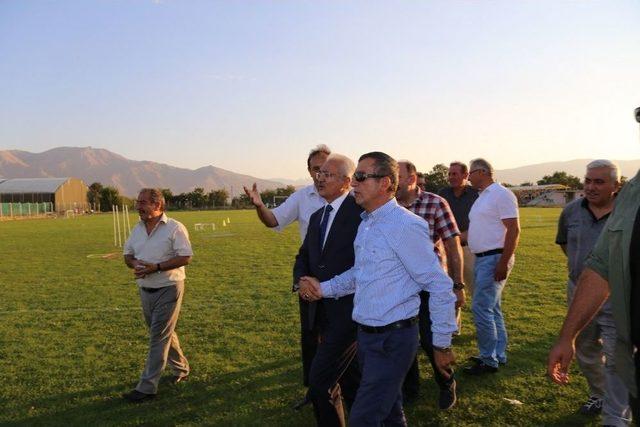 Başkan Başsoy, Anagold 24 Erzincan Spora Başarılar Diledi