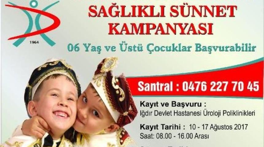 Devlet Hastanesinden S&uuml;nnet Kampanyası