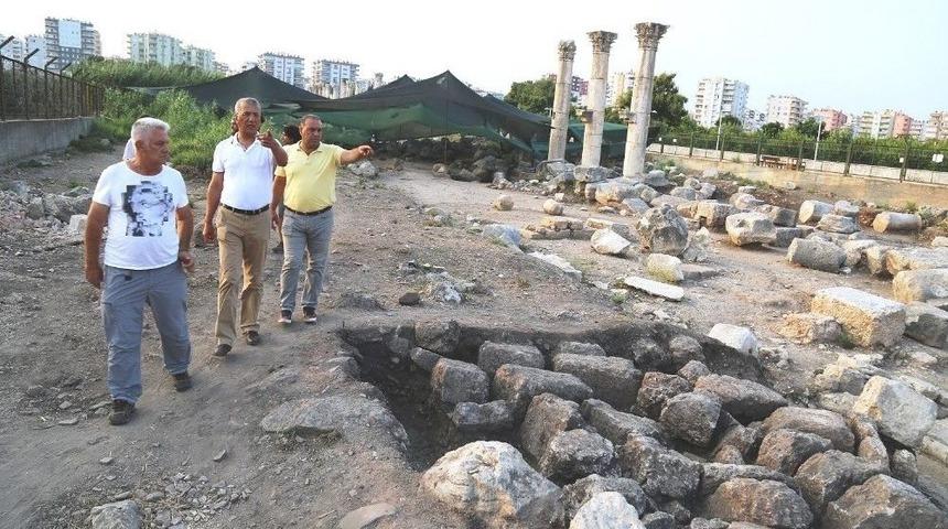 Mezitli Belediyesi Soli Pompeiopolis&rsquo;i Arkeopark Yapmak İ&ccedil;in Harekete Ge&ccedil;ti