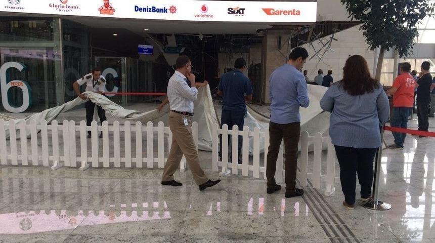 Ankara Yht Garı&rsquo;nda Tavan &Ccedil;&ouml;kt&uuml;