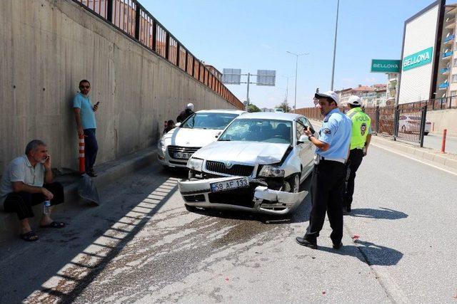 Yozgat’ta Trafik Kazası 2 Yaralı