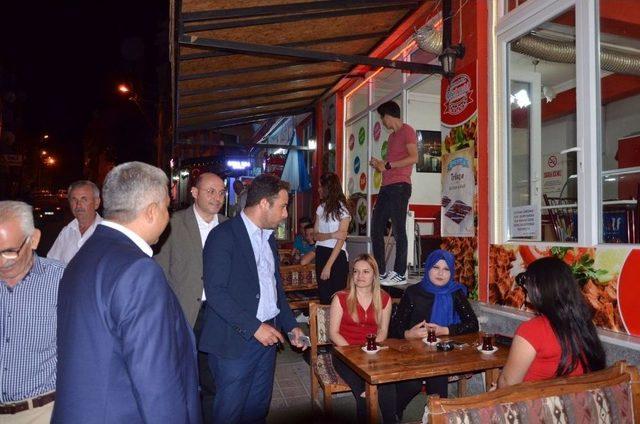 Milletvekili İshak Gazel Ve Ak Parti İl Başkanı Ali Çetinbaş Hisarcık Festivali’ni Gezdi