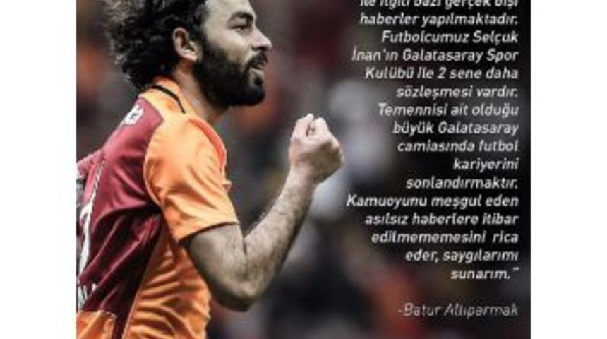 Batur Altıparmak'tan Sel&ccedil;uk İnan A&ccedil;ıklaması&nbsp;