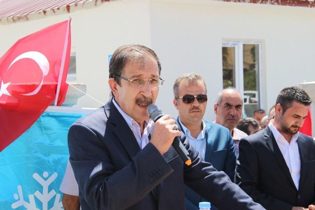 Paland&ouml;ken Belediyesi Kırsal Mahallelerdeki 41 Tesisin A&ccedil;ılışını Yaptı