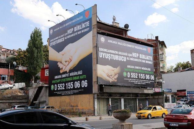 Ankara Emniyeti, Uyuşturucu İle ’whatsapp İhbar Hattı’ndan Mücadele Edecek