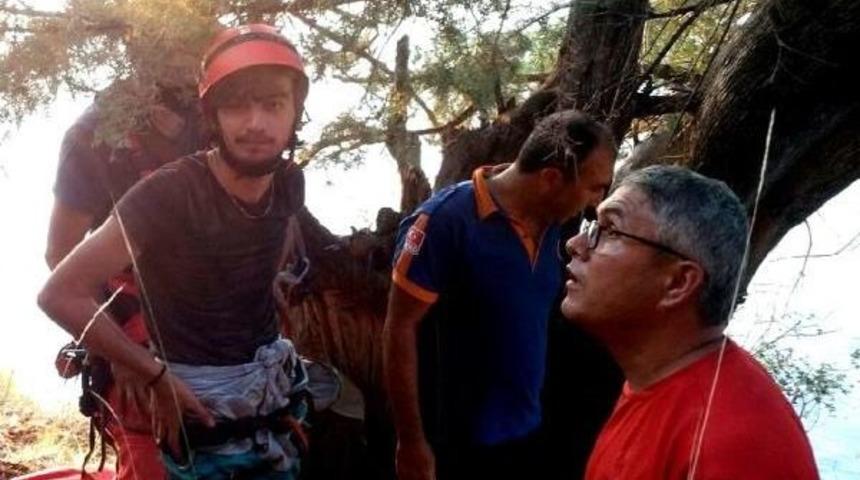 Kelebekler Vadisi'nde Mahsur Kalan Üniversiteli Kurtarıldı