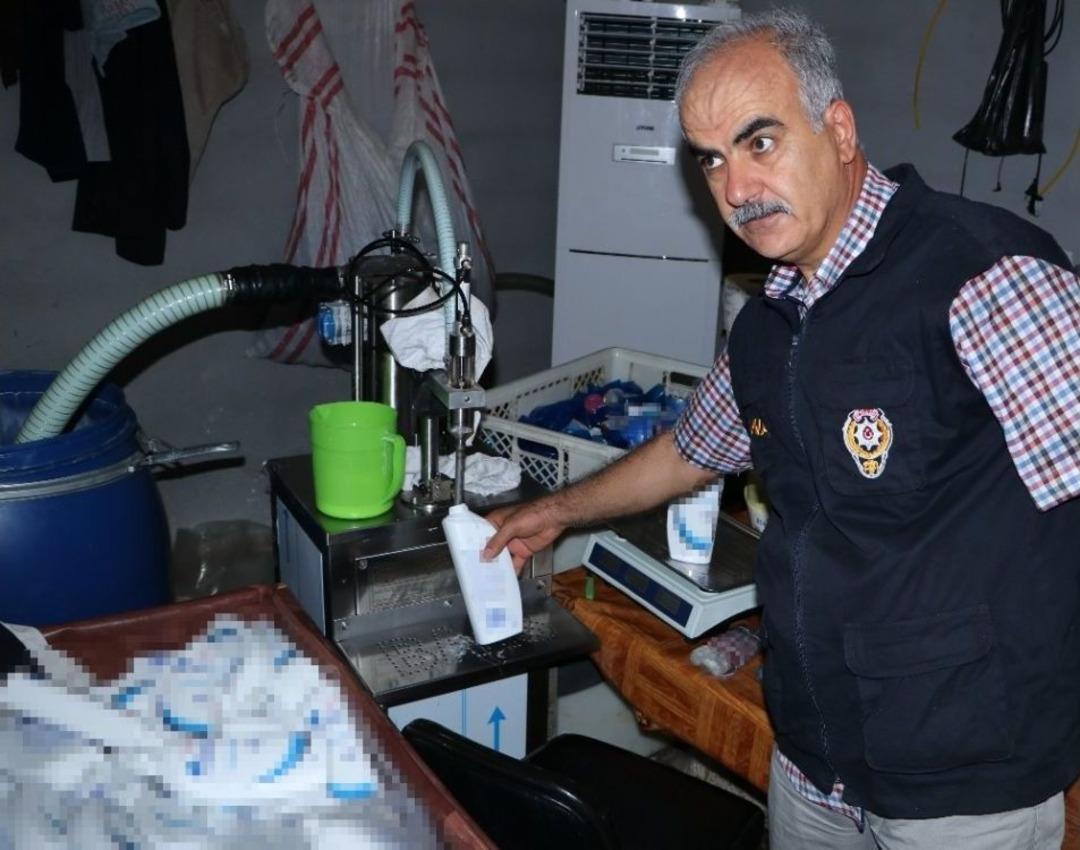 &Ccedil;akma Şampuan Fabrikasına Operasyon