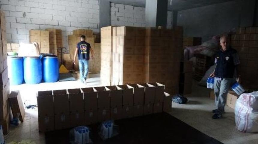 Adana'da Sahte Şampuan Imalathanesine Operasyon