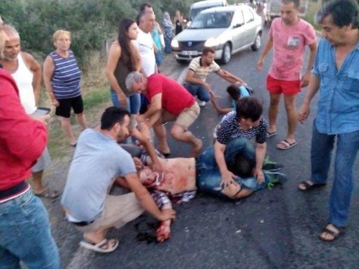 Şarköy'de Otomobille Motosiklet Çarpıştı: 2 Yaralı