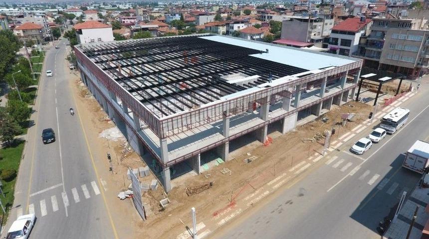 Sarıgöl’de Otopark Ve Pazar Yeri Çalışmaları Devam Ediyor