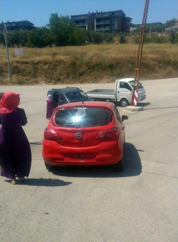 Bisiklet Sürücüsü Kanlar İçinde Yerde Kaldı G2