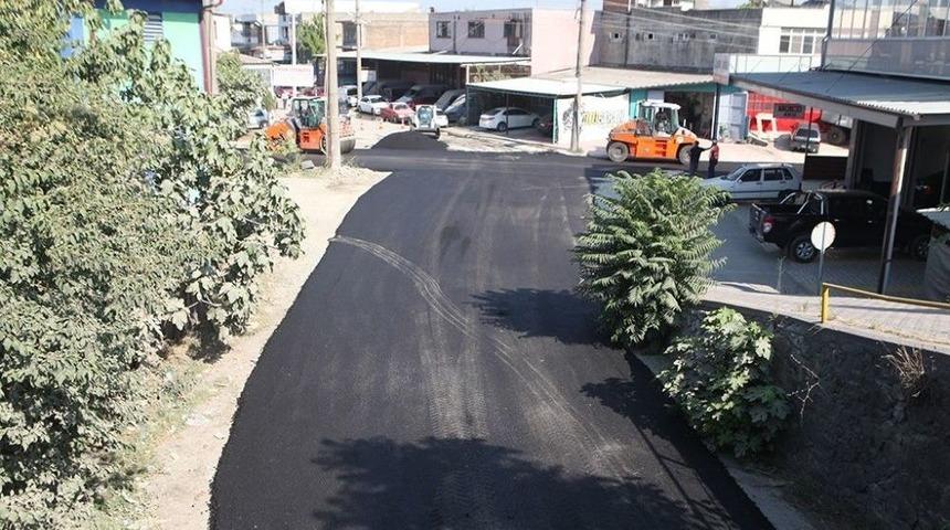 Modern Sanayi&rsquo;de Sıcak Asfalt &Ccedil;alışmaları Tamamlandı