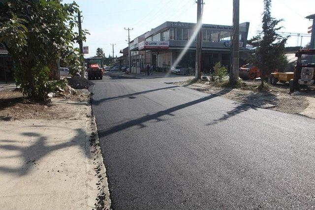 Modern Sanayi’de Sıcak Asfalt Çalışmaları Tamamlandı 1