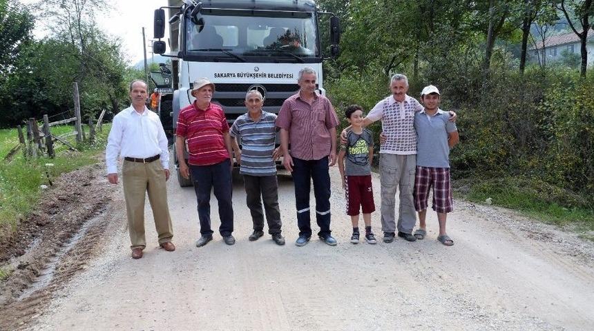 Kızanlık Mahallesinden Asfalt İçin Teşekkür