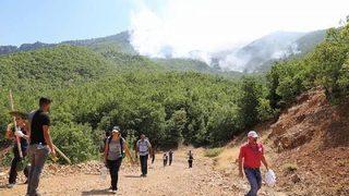 Tunceli'de Orman Yangınları