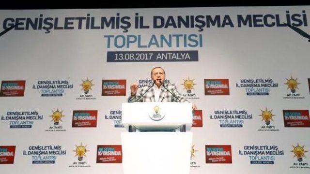 Cumhurbaşkanı Erdoğan'dan Ak Parti Açılımı (2)