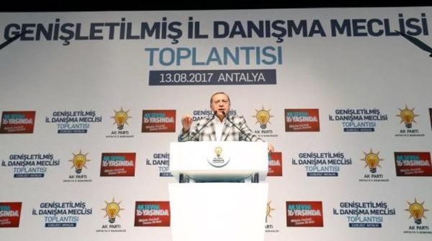 Cumhurbaşkanı Erdoğan'dan Ak Parti A&ccedil;ılımı (2)