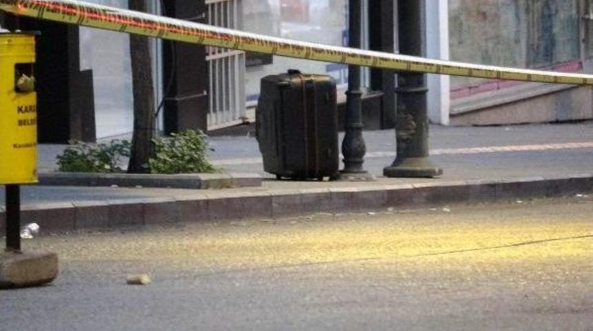 Karab&uuml;k'te Ş&uuml;pheli Valiz Boş &Ccedil;ıktı