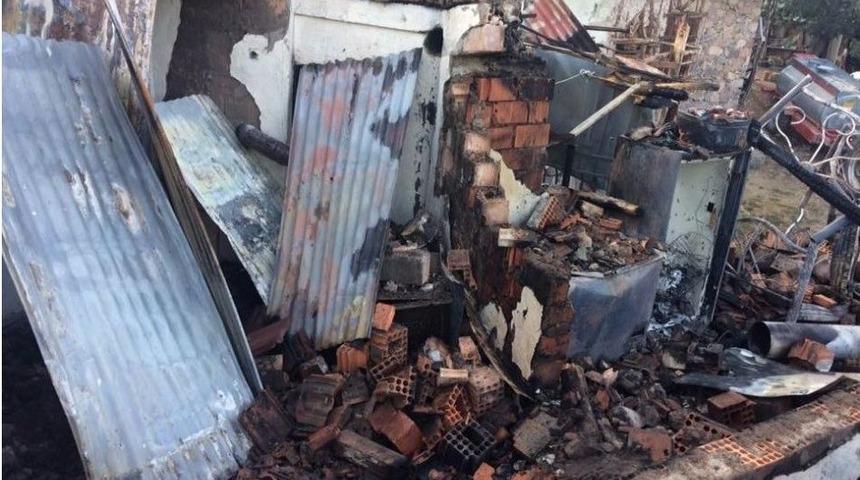 Emet G&uuml;nl&uuml;ce&rsquo;de Yangını