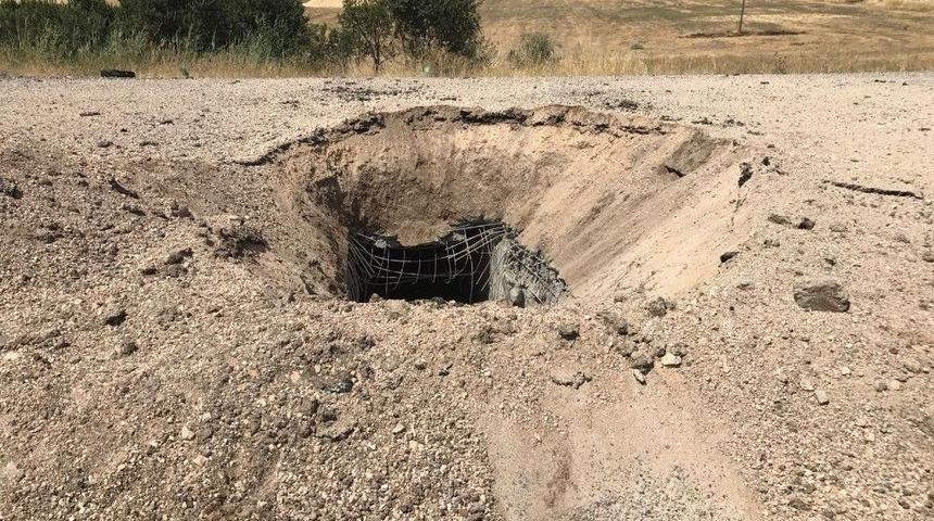 Silvan&rsquo;da Yola Tuzaklanan Patlayıcı İmha Edildi