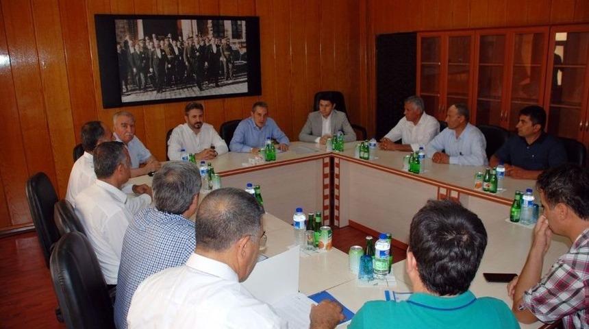 Tbmm Başkan Vekili Aydın Samsat İl&ccedil;esinde İncelemelerde Bulundu