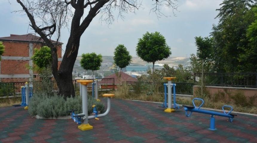 Mimarsinan Mahallesi Parkı A&ccedil;ılışa Hazır